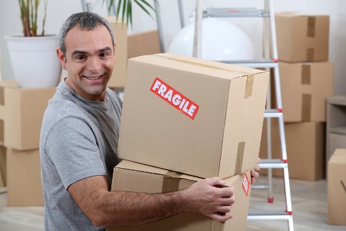 Removal team helping with a home move in Crystal Palace