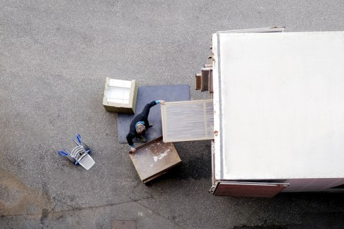 Local man and van loading furniture in Crystal Palace