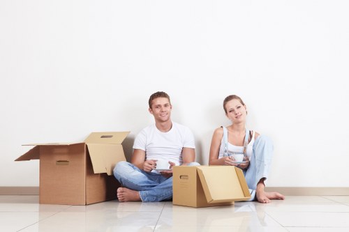 Example of a medium-sized residential removals job in Crystal Palace